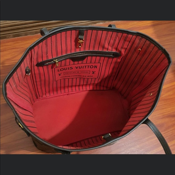 LV Neverfull Damier Ebene MM - Picture 11 of 13